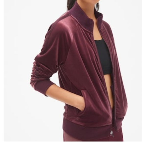 🛍️ Velvet Track Jacket - Picture 3 of 6